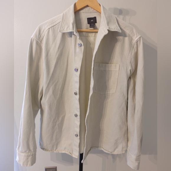 H&M Other - H&M White Jeans Men's Jacket